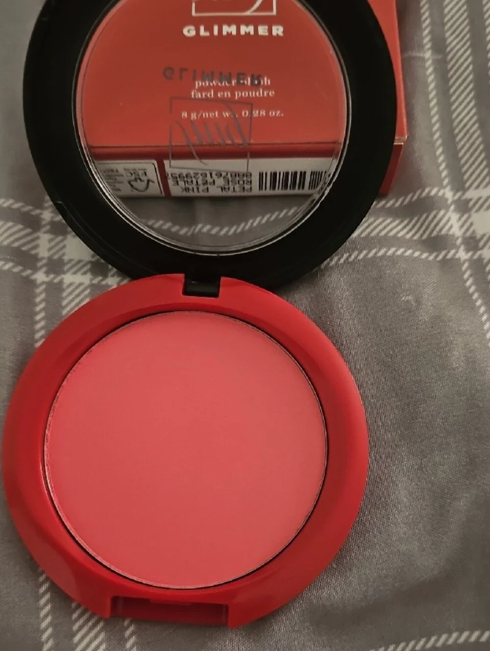 Fmg Glimmer Powder Blush - Vivid Pink